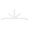 Ekena Millwork Vanguard Architectural Grade PVC Gable Bracket, 96"W x 36"H x 4"D x 4"F, 9/12 Pitch GBP096X36X0404VAN00 - alternate 2